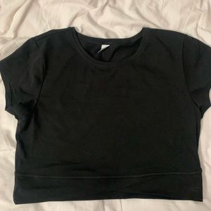 Old Navy Cropped Crossover Tee